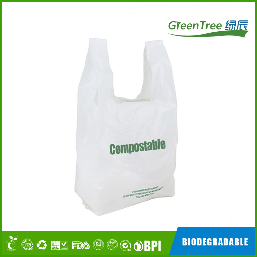 Compostable Shopping Bag, Eco-friendly Biodegradable bag-Greentree