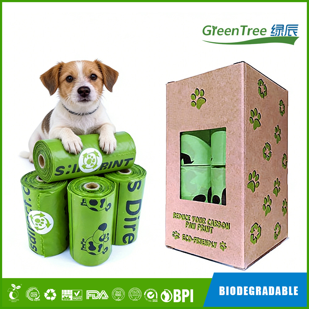 Poop Bag Eco-friendly poop bag, Compostable Poop Bag-Greentree