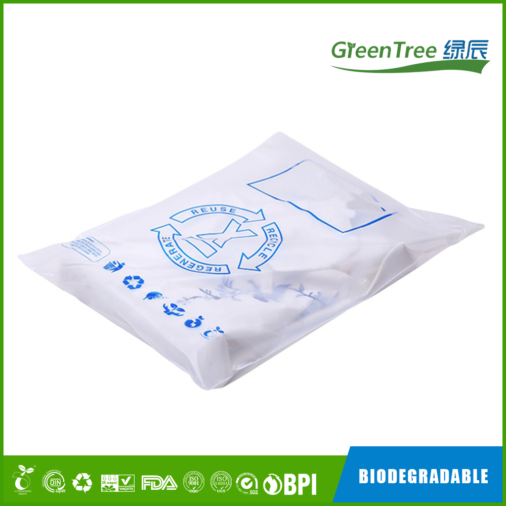 Eco-friendly garment bag, Compostable Biodegradable, Self-Adhesive Bag-Greentree