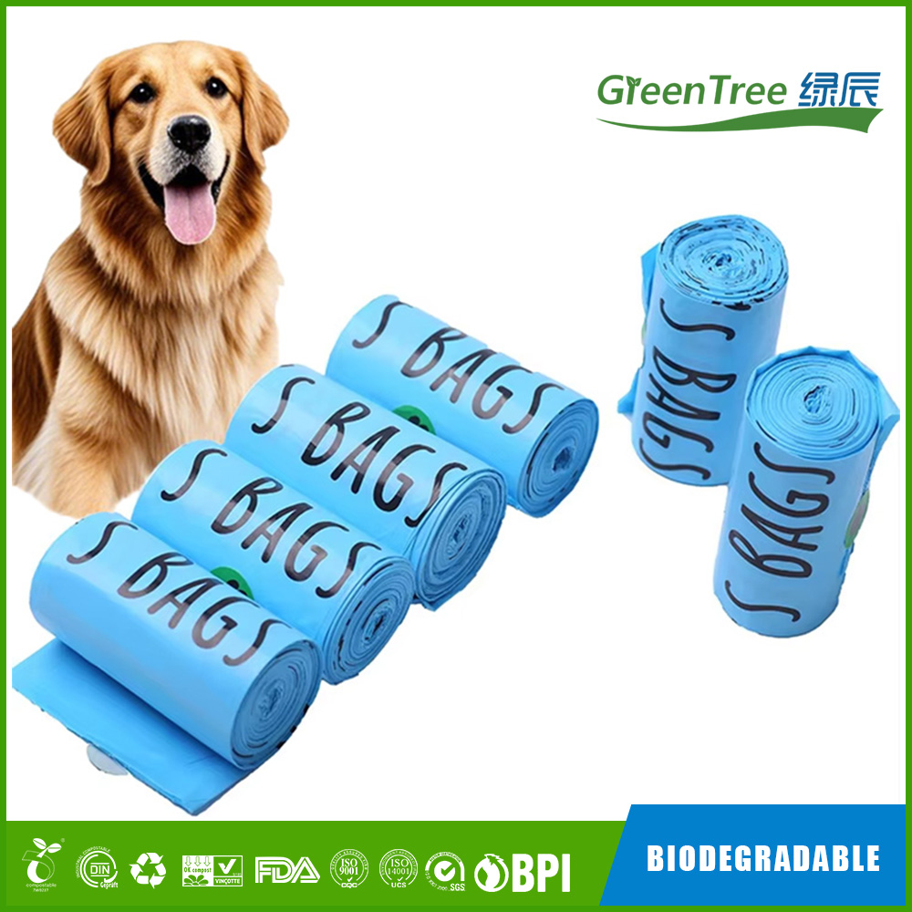 Customize Biodegradable poop bag, Compostable pet waste Bag-Greentree