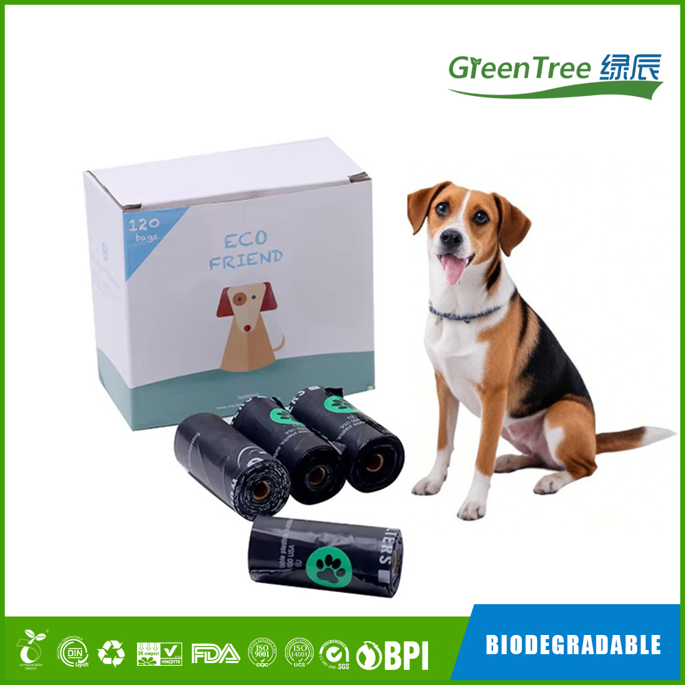 Compostable Biodegradable dog waste bags, Extra thick poop bag-Greentree