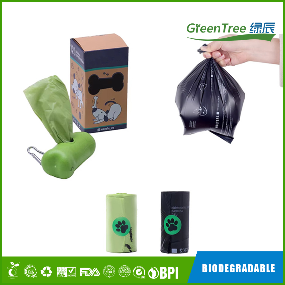 Eco friendly dog poop bags, Biodegradable poop bag-Greentree