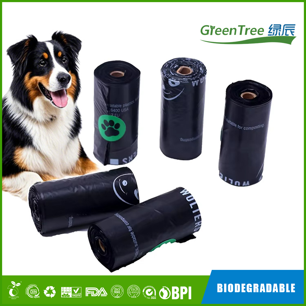 Plant based dog bags, compostable poop bag-Greentree