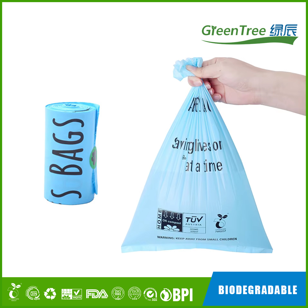 Extra strong compostable poop waste bags, Biodegradable poop bag-Greentree