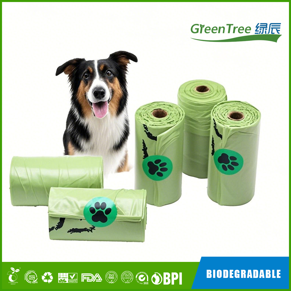 Pet friendly compostable bags, Zero waste pet bag-Greentree