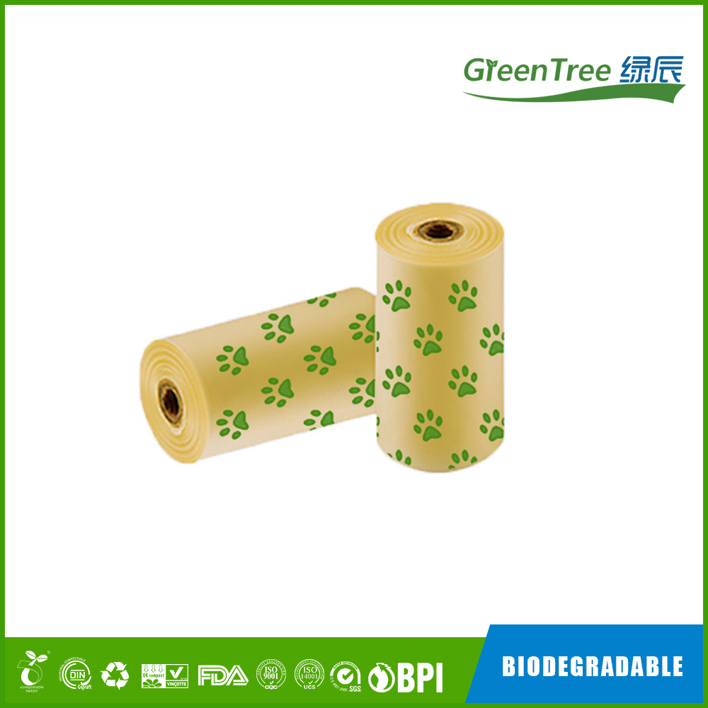 Home compostable poop bags, Biodegradable poop bag-Greentree