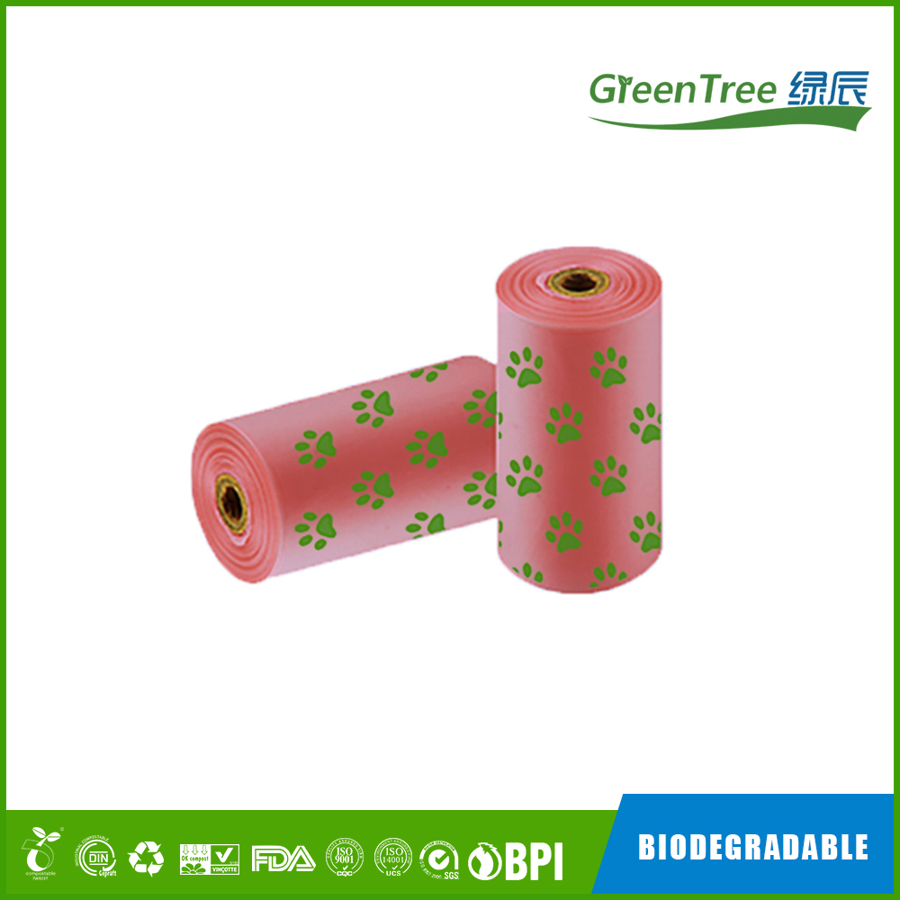 Bulk biodegradable poop bags, compostable dog poop bag-Greentree