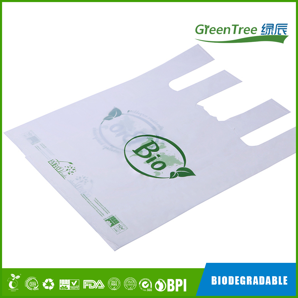 Plant Based Shopping Bags, OK Compost HOME retail bag, Biodegradable bag-Greentree