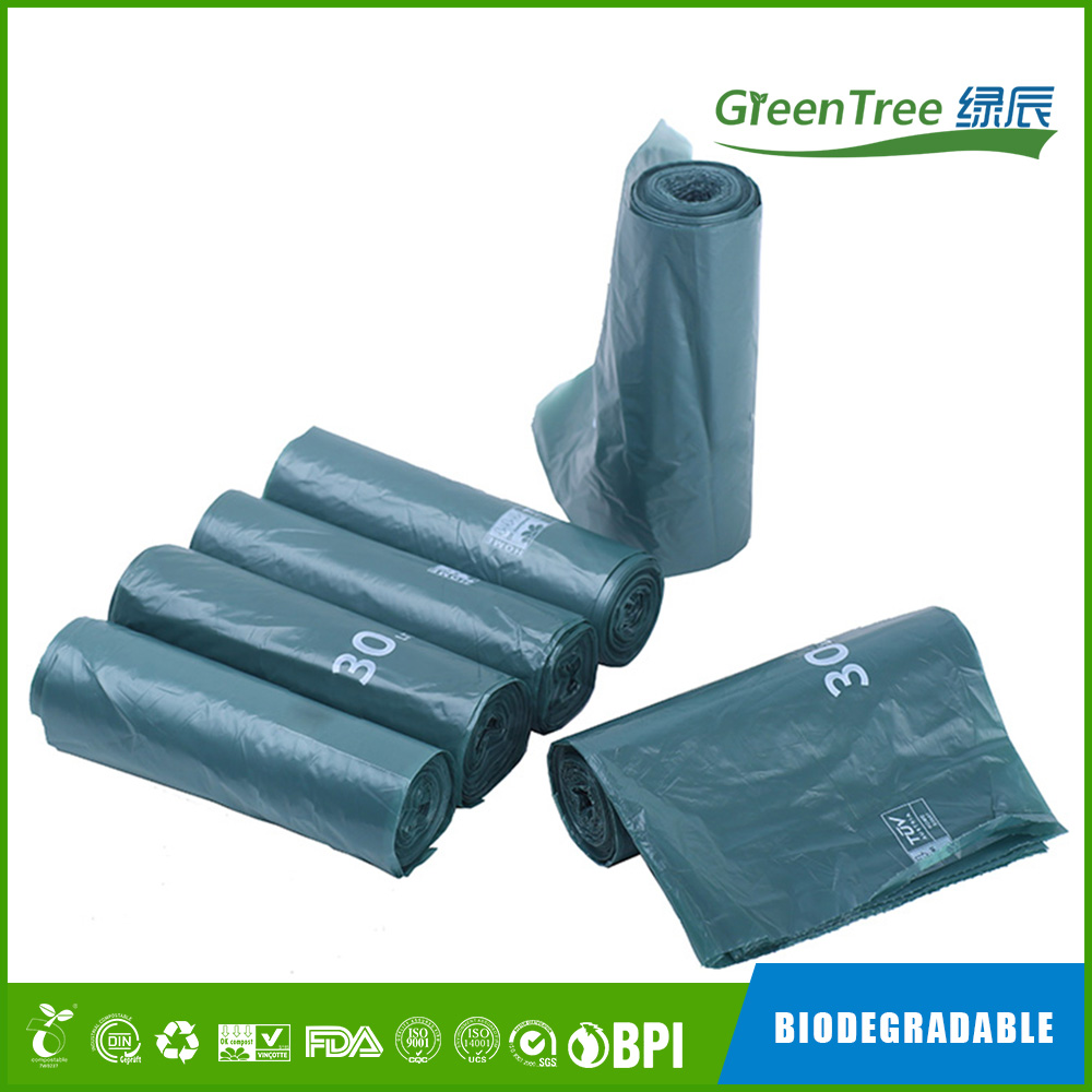 TUV Home Compostable Trash Bags, Biodegradable garbage bag-Greentree