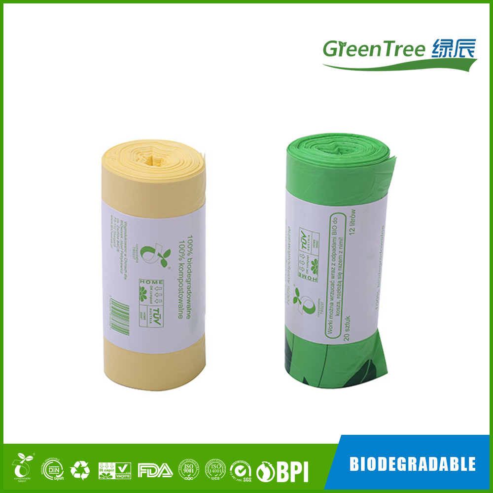Compostable bag, Biodegradable bag, garbage bag-Greentree