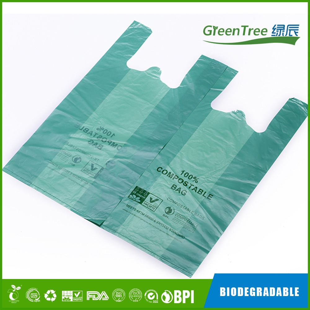 ECO friendly, Biodegradable shopping bag, Compostable bag-Greentree
