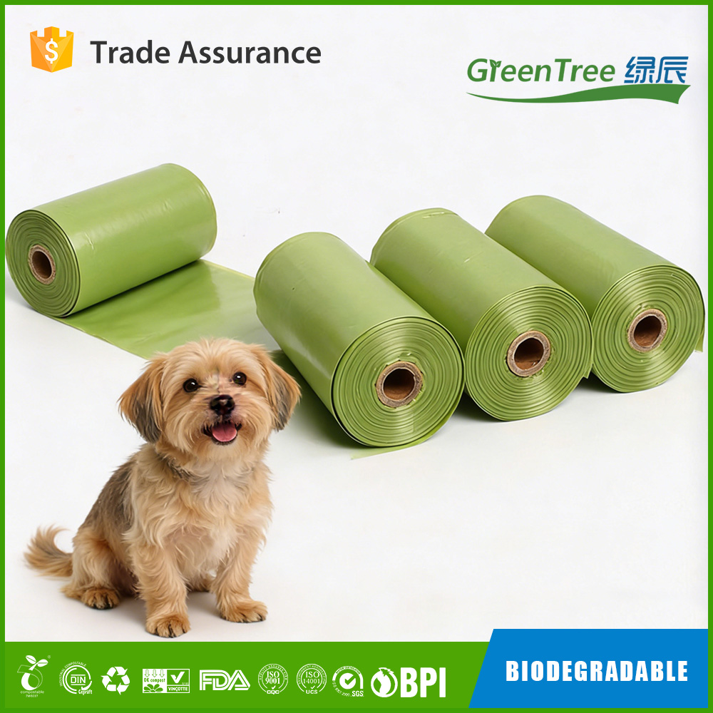 Compostable poop bag, Biodegradable poop bag-Greentree
